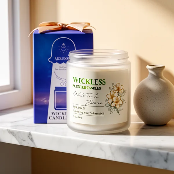 White Tea & Jasmine Wickless Candle, 10 ml