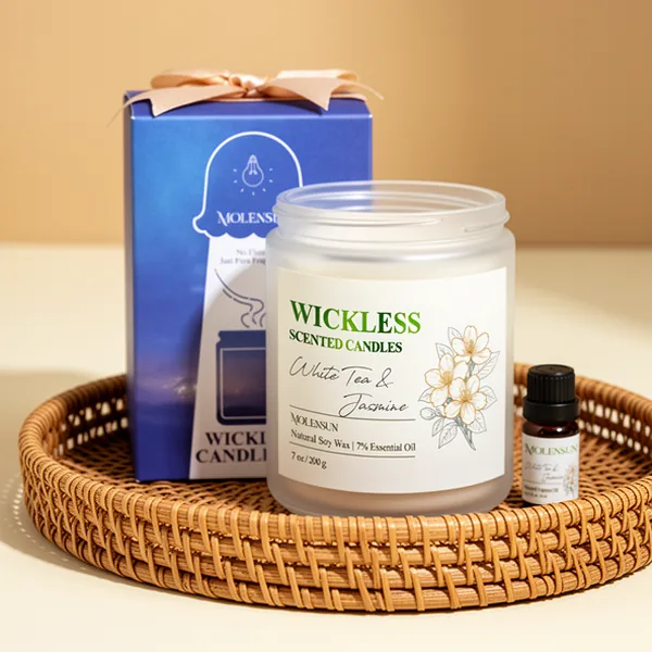White Tea & Jasmine Wickless Candle, 10 ml