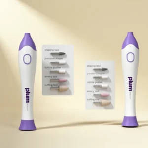 Plum Beauty Complete 5-in-1 Nail Care System Manicure & Pedicure Kit