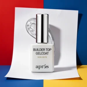 APRÉS Builder Top Gelcoat High-Gloss Non-Wipe, 15 ml