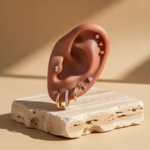 M MOOHAM Stocking Stuffers for Women Teen Girls Flat Back Earring