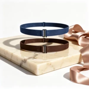 4 Packs No Show Elastic Belts for Women