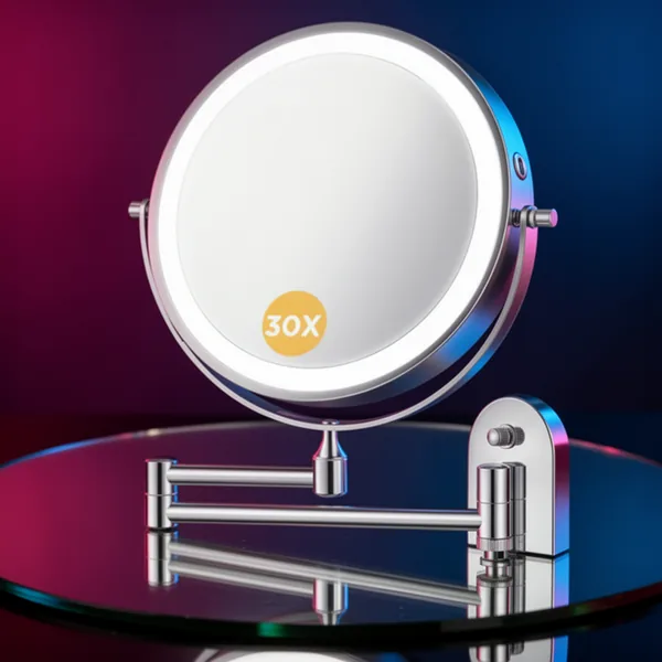 Wall Mounted Makeup Mirror