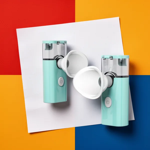 2-in-1 Nano Face & Eye Mister USB Rechargeable Cool Mist