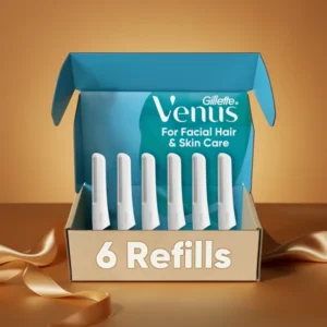 Venus for Facial Hair & Skin Care Exfoliating Dermaplaning Face Razor