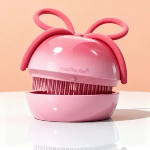 medicube Ribbon Cherry Hair Brush, Pink