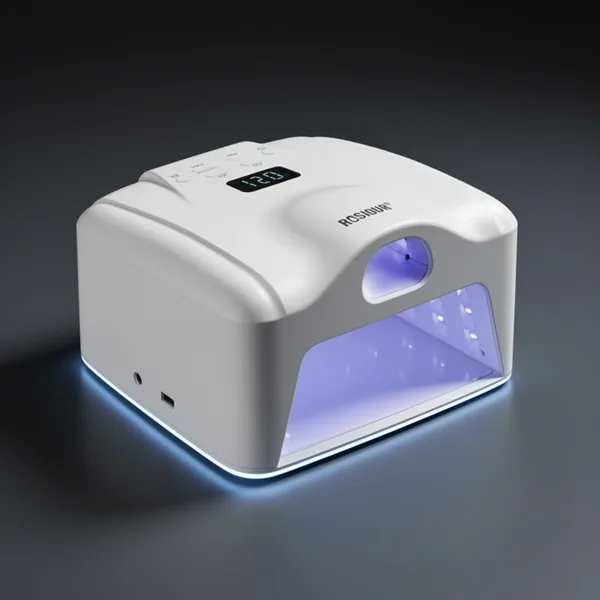 Dual Port UV LED Nail Lamp with Thumb Slot