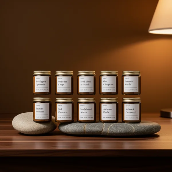 Scented Candles, 3.5 oz, 10-Pack