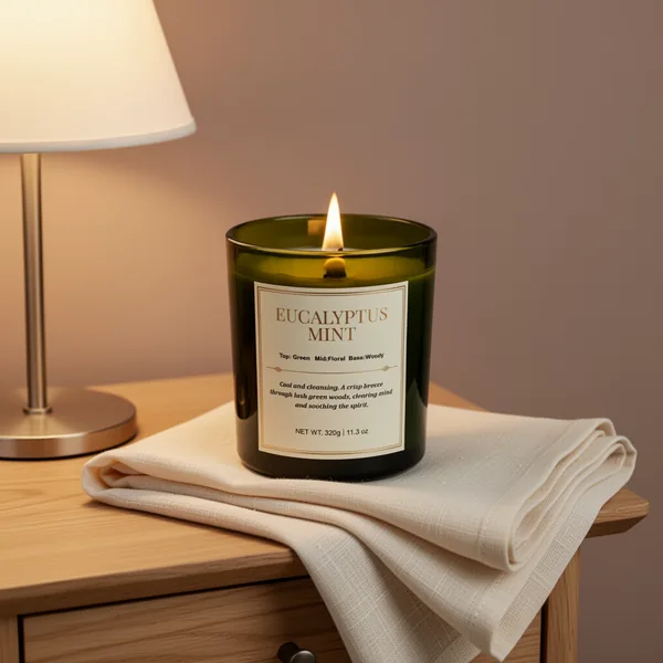 Eucalyptus Mint Scented Candle, 11.3 oz