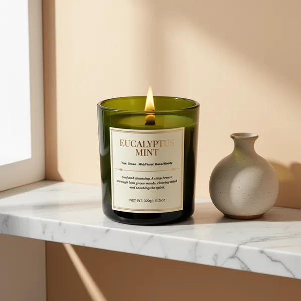 Eucalyptus Mint Scented Candle, 11.3 oz
