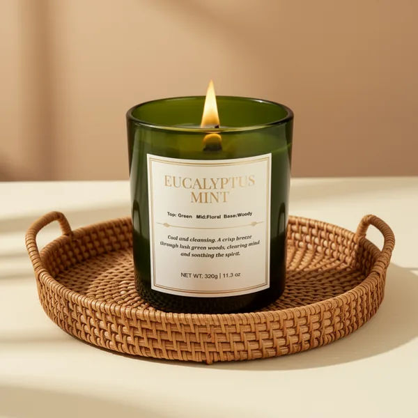 Eucalyptus Mint Scented Candle, 11.3 oz