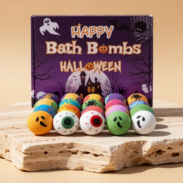 Halloween Bath Bombs for Kids, 20-Pack