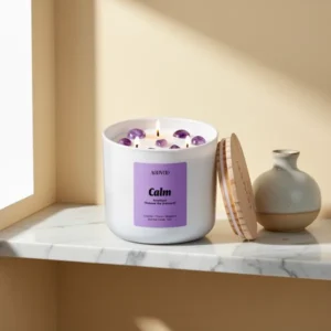 AOOVOO 3-Wick Scented Candles, 15 oz