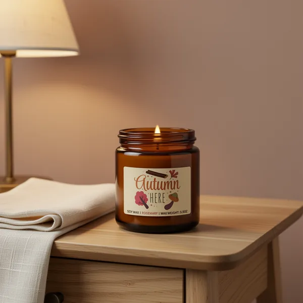 Autumn Harvest Scented Candles, 3.5 oz, 12-Pack