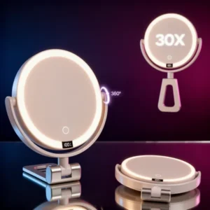 1X/30X Makeup Mirror with Lights