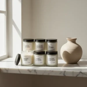 Scented Candles, 3.5 oz, 8-Pack