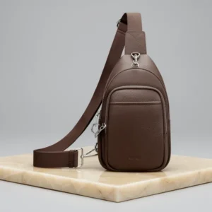 befen Coffee Real Leather Anti-Theft Small Crossbody