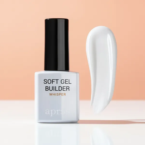 APRÉS Color Soft Gel Builder Structure & Strength Builder Gel, 15 ml