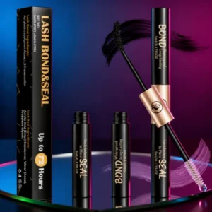 CINOSTAR Lash Bond and Seal Waterproof 2 in 1 Lash Cluster Glue Black